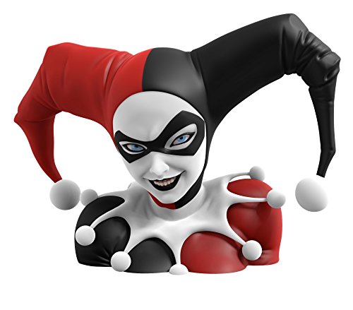 Plastoy-21197 Harley Quinn Busto de colección, Color, único (141)