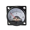 sourcing map Class 2.5 Accuracy AC 0-10A Round Analog Panel Meter Ammeter Black #1