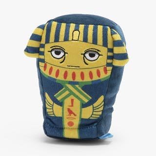 Barkbox The Ferocious Pharaoh Squeaky Plush Dog Toy