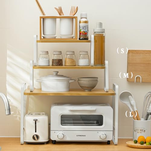 Organisateurs sous l'évier et support micro-ondes pour petite cuisine - 8