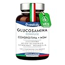 Glucosamina Condroitina MSM 888mg - Integratore Articolazioni e Cartilagine Ginocchio con Collagene, Acido Ialuronico, Vitamina E, Boswellia - 4 Mesi, 120 Compresse da 888 mg