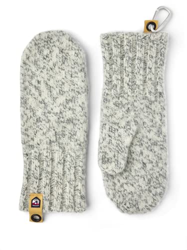 Hestra Unisex Wool Expedition Wool Mittens for Cold Weather & Everyday Wear - Grey - 9
