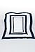Baby Doll Bedding  Modern Hotel Style Crib Comforter, Navy