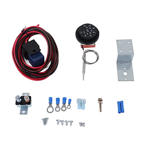 Kit Relé De Ventilador Eléctrico 40 Amp 12v Termostato Senso | Cuotas