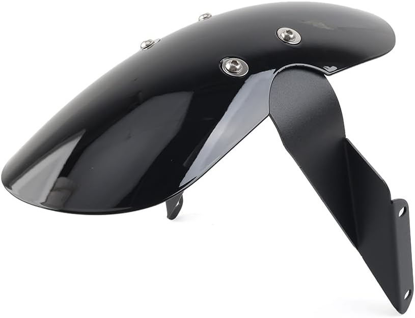 SIKUAI Powersports Mudguards Motor Front Short Mudguard Mud Guard for Ducati Scrambler 800 / Cafe Racer/Classic/Street Classic/Icon, Gloss Black
