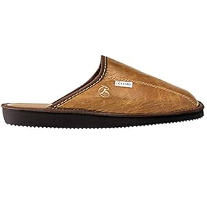 Herenpantoffels Huisschoenen Leer Thuis Instappantoffels Herenslipper Memory Foam Traagschuim FROST