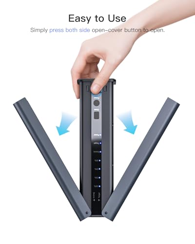 Caja externa Inateck para 2 SSD M.2 NVMe con ventilador miniatura 5
