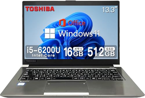 yςݕiz  ɔEɌy dynabook R63 6Core i5-6200U/Office 2019/13.3^/:16GB/SSD:512GB/Windows11/HDMI/USB3.0/ݑΖ dp wKp ݒ