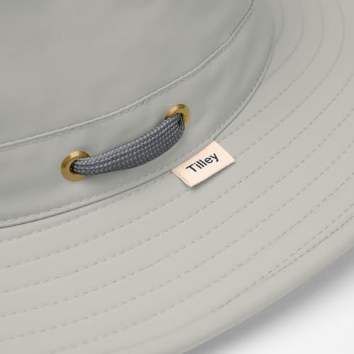 Image of Tilley Mens Womens LTM6 Broad Brim Extra Ventilation Sun Protection Airflo Bucket Sun Hat