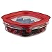 Rubbermaid Easy Find Lid Premier Food Storage Container, Red, 3-cup (FG7H76TRCHILI)