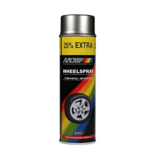 Motip 23404010 Llantas Plata Acero 500 ml