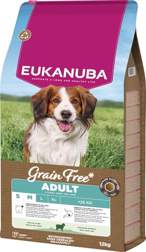Eukanuba Hundefutter getreidefrei für kl. & mittelgroße Rassen, 12kg