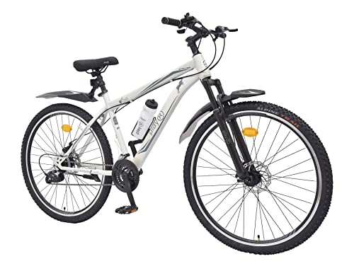 Image of playR Stallion Cycle 29 Inch 21 Speed - Front Wheel Shock Abs Front and Rear Disc Brake for Durable City Bicycle & Outdoor Adventure Bike for Men & Women All Season