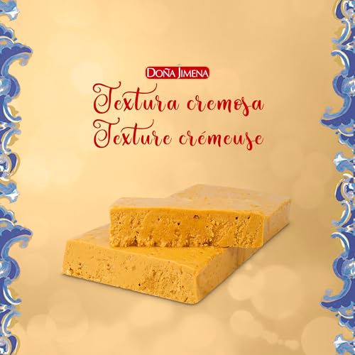 Miniatura 6 de Doña Jimena - Turrón Blando Con Miel Y Almendras, Textura Cremosa, Dulce Navideño De Receta Artesanal Calidad Extra, Turrón Tradicional Sin Gluten 150 G