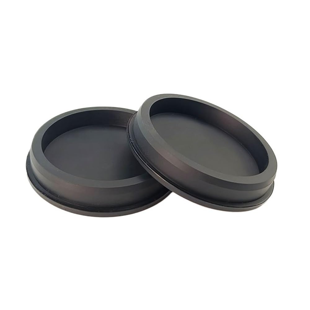 Tapones de Goma Negra Resistentes al Agua, Tapones Redondos de Silicona for sellar Orificios, Tipo T, 10 Unidades(96.3mm)
