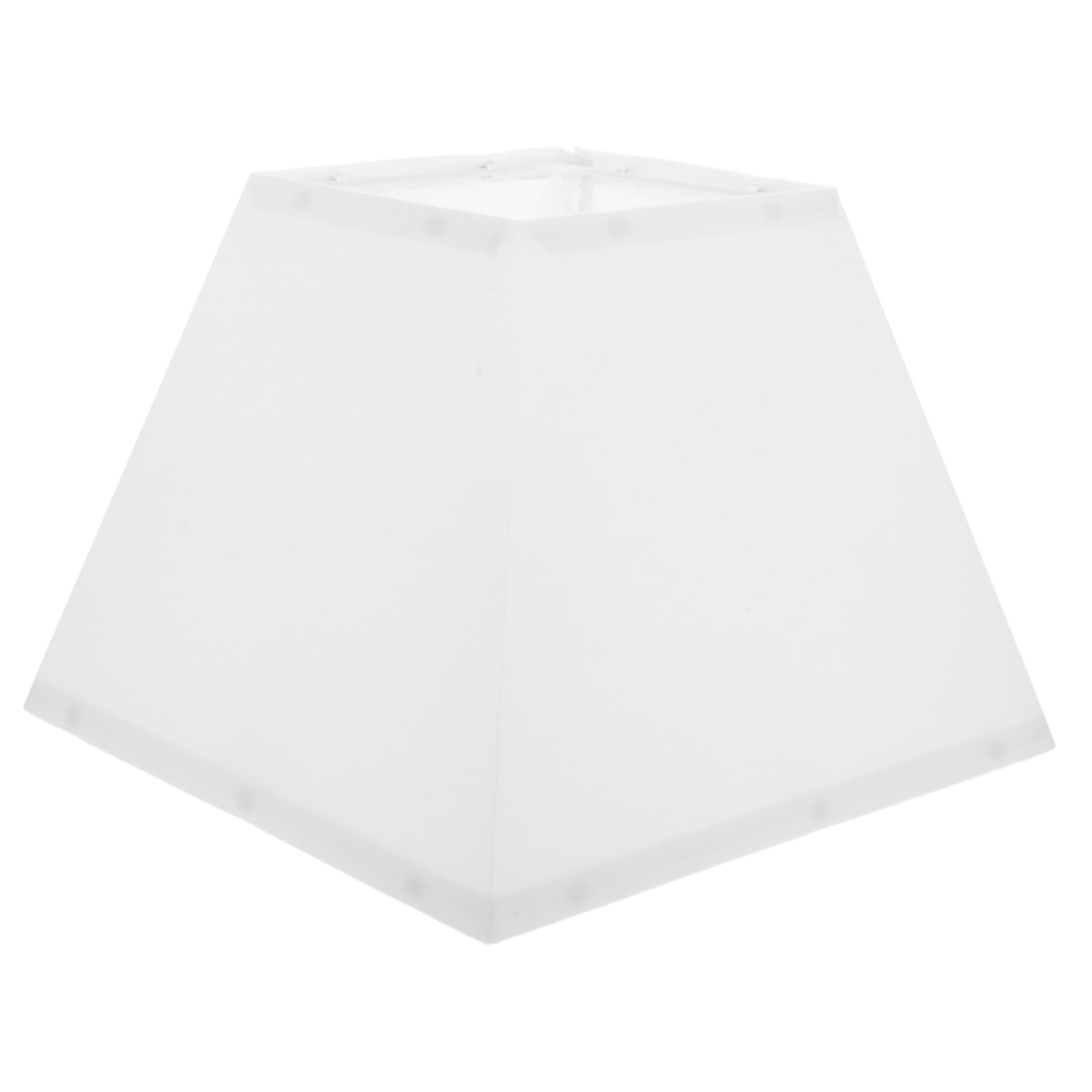 2 Paralumi Quadrati In Lino Grigio, Staccabili, Per Lampada Da Tavolo E Terra, Anello Metallico, Facili Da Montare