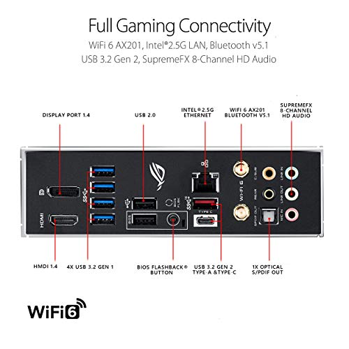 Build My PC, PC Builder, ASUS ROG STRIX Z490-G GAMING(WI-FI)