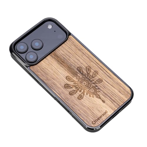 Coque en bois iPhone 17 Pro Max PARZENICA LIMBA - Protection naturelle - 3