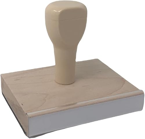 Miniatura 3 de Infusion Sello de goma de muérdago besos, sello de madera de 3 x 2 pulgadas