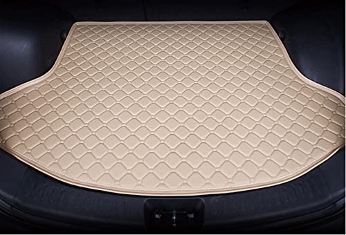 Alfombrillas Para Maletero De Coche De para Audi Q8 2018-, Cuero Alfombrillas Bandeja, Antideslizante Impermeable Maletero ProteccióN Estera Cover