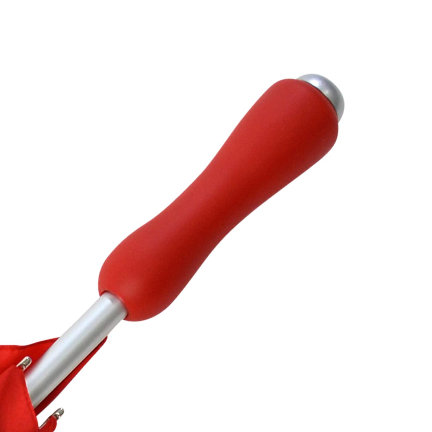 Falcone Parapluie Droit - Toile en Forme de Coeur - Rouge Paraguas clásico 80 Centimeters Rojo (Rouge)