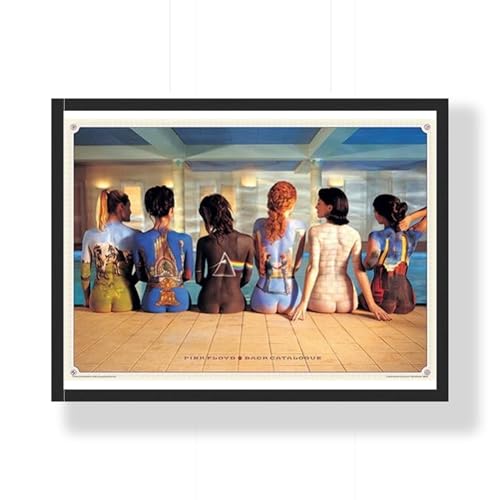 Image of Pink Floyd Back Catalogue Official Licensed 30x40cm Music Poster Wall Art, Framed Print