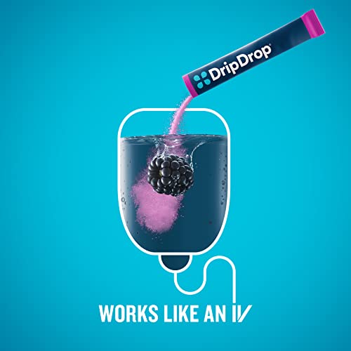 Dripdrop Hydration - Electrolyte Powder Packets - Berry - 32 Count #TOP3