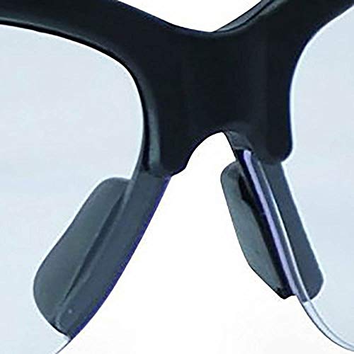 Image of Walker's Sport High-Grade Polycarbonate Lenses Half Frame Soft Rubber Nose Piece Adjustable Safety Shooting Glasses