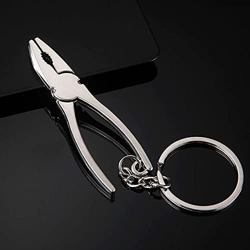 Image of Mini Portable Hand Tool Keychain Adjustable Key Spanner Wrench Universal Chain Universal For Gift. (Mini Wire Stripper)