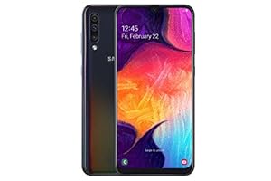 Samsung Galaxy A50 Smartphone (16.3cm (6.4 Zoll) 128GB interner Speicher, 4GB RAM, Schwarz) - Deutsche Version
