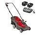 Produktbild Mountfield Akku Rasenmäher Electress 34 Li Kit, 34cm Schnitt, mit 20V (2x4Ah) Akku & Ladegerät