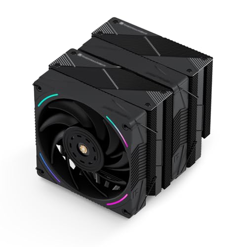 Dissipatore ad aria per CPU TR-Thermalright Phantom Spirit 120 EVO, Dissipatore CPU ad alte prestazioni a doppia torre, Raffreddamento con 7 heat pipe per Intel LGA 1700/1851/115x/1200/2011 e AM4/AM5