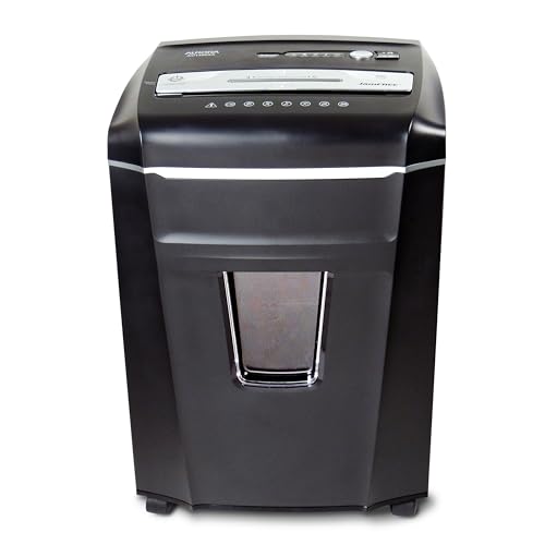 Image of Aurora JamFree AU1400XA 14-Sheet Crosscut-Cut Paper /CD /Credit Card Shredder with Pull-Out Wastebasket