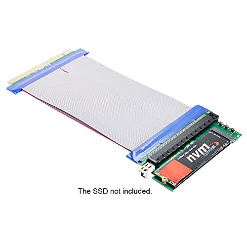 Adaptador vertical NVME AHCI SSD para modificar la distribución interna de PC 6
