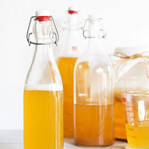 Fermentaholics ORGANIC Water Kefir Grains - Live Starter Culture - Makes a Quart Batch - 70 Grams of Starter Grains - Brew Your Own Water Kefir At Home