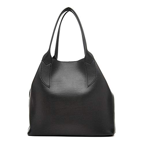 Bolsa Feminina Sacola American Alice Monteiro Cor:Preto