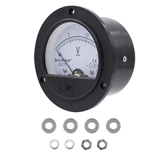 Image of BAOMAIN 65C5 DC 0-15V Class 2.5 Analog Panel Volt Meter
