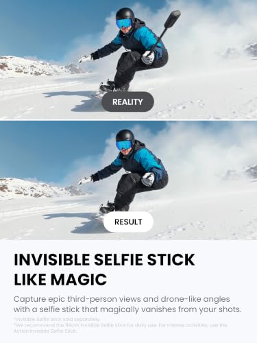 Insta360 X4 Air - Lightweight 165g 8K 360 Camera, Invisible Selfie Stick Effect, Replaceable Lenses, Shoot First & Frame Later, Built-in Wind Guard, FlowState Stabilization, AI-Powered App - Image 7