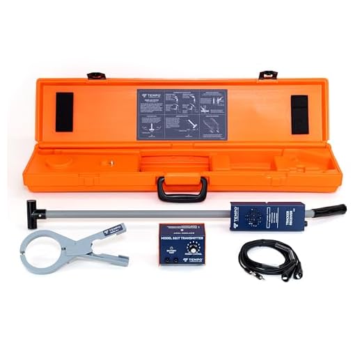 Tempo Communications 501 Tracker II Underground Cable Locator - Locate Underground Wires, Cables, Pipes & Conduit (Latest Model)