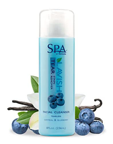 TropiClean SPA Tear Stain Remover for Dogs | Blueberry Facial
