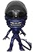 POP Funko Alien 40th - Xenomorph Blue Metallic Specialty Series Vinyl Figure with Compatible Box Protector Case, Multicolor, 3.75 Inches