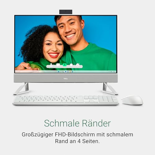 Dell Inspiron 7730 All In One 27 FHD Display, Intel Core i5-1334U, 16GB DDR4 RAM, 512GB SSD, Intel Iris Xe Graphics, Windows 11 Home - White Cover