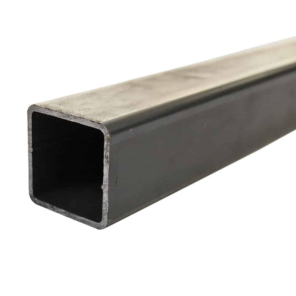 Speciality Metals MILD Steel ERW Box Section Square Hollow 20MM to 70MM - 1 Metre (100cm) Lengths (50mm x 50mm x 3mm Box), Black