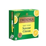 Twinings - Thé Vert saveur Citron - 100 Sachets - à Déguster Chaud ou Froid...
