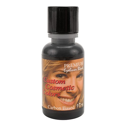 Color Permanent Makeup Ink Black .5 Ounces