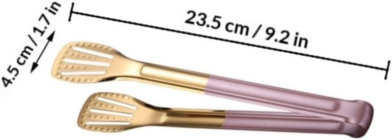 Stainless Steel Food Clip Anti Slip Bread Steak Clamp for Home image 2