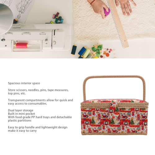 Kit de couture au design élégant et boîte robuste pour finitions soignées