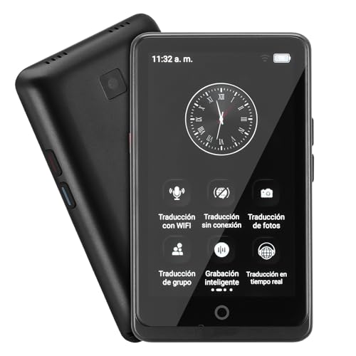 Traductor Inteligente Multilingüe: Voz a Texto y Batería de 1500mah para Viajes