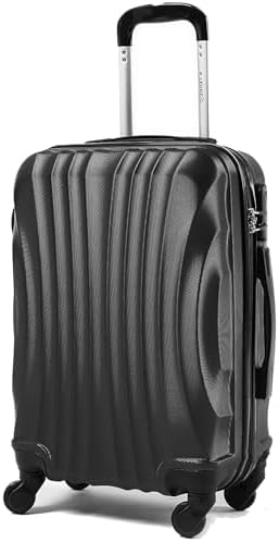 R.Leone Ryanair 55x40x20 cm Valigia Trolley Bagaglio a mano 4 Ruo...