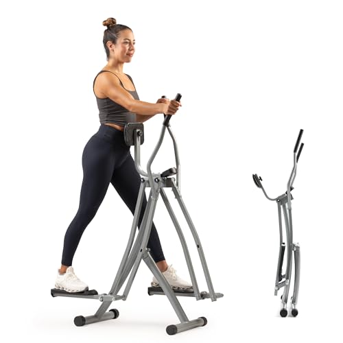 Sunny Health & Fitness Smart Air Walk Elliptical Glider with 76CM Stride
